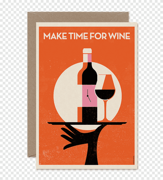 Постер вино