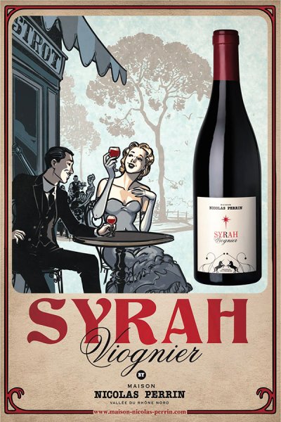 Постер вино