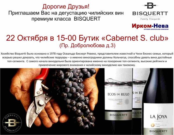 Категории вин Чили