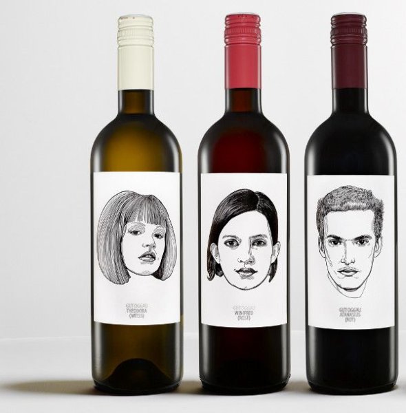 Вино с портретом на этикетке