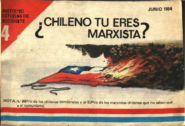 Чилийский антикоммунистический плакат