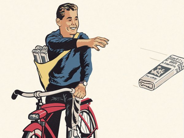 Доставщик газет