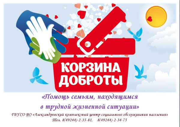 Благотворительная акция плакат