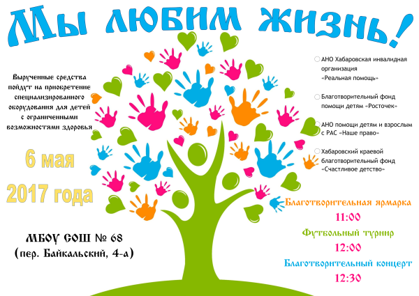 Листовки Дари добро