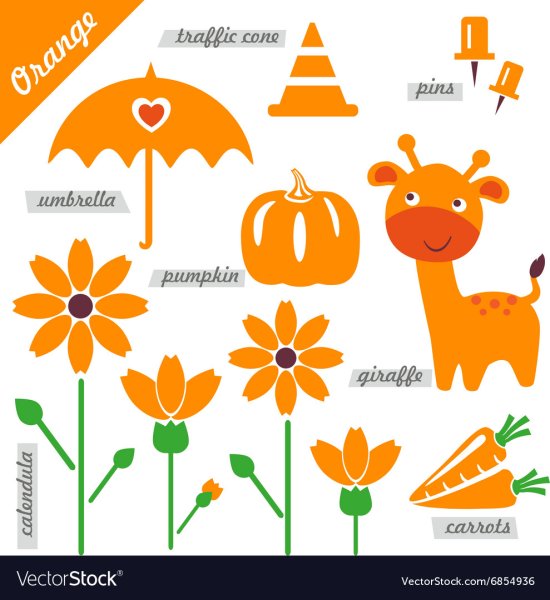 Раскрась мир в оранжевый цвет