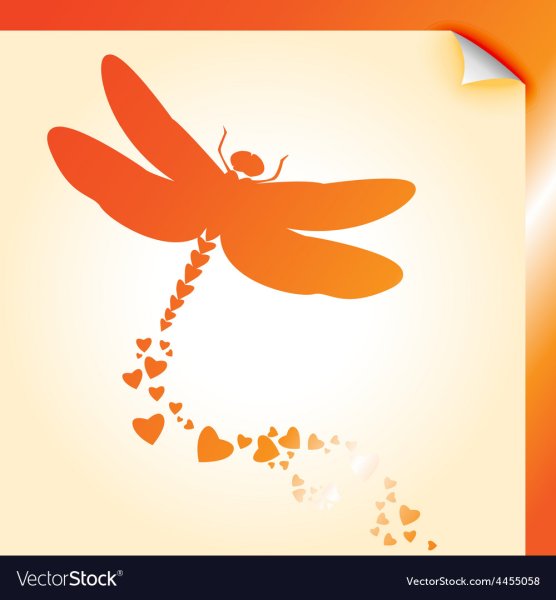 Постер с оранжевым цветом