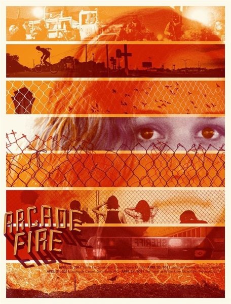 Arcade Fire poster