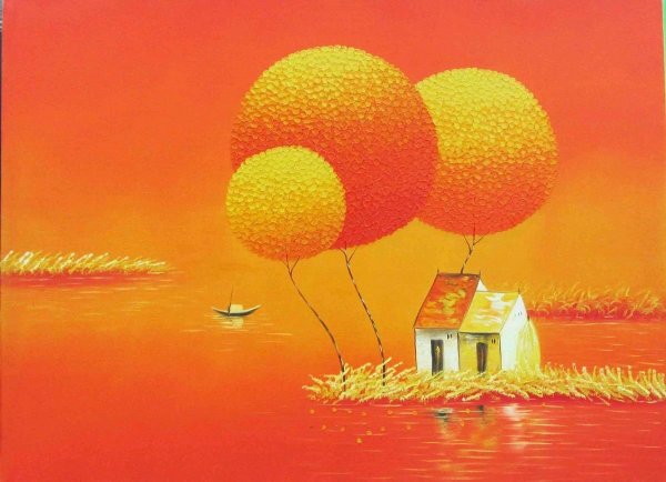 Вьетнамский художник ву Цун Дьен vu cong dien