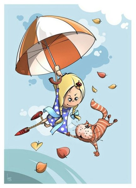 Леонид Гамарц весёлые иллюстрации