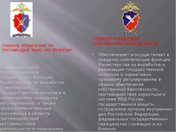 Главное управление по противодействию экстремизму