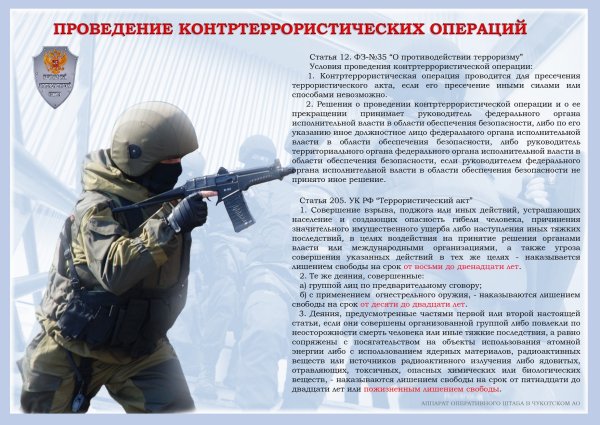 Антитеррористическая деятельность