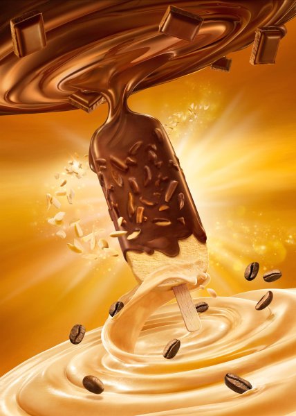 Мороженое реклама