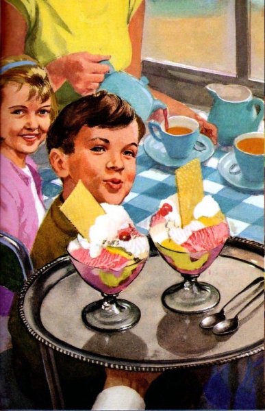 Мороженое в Советской живописи