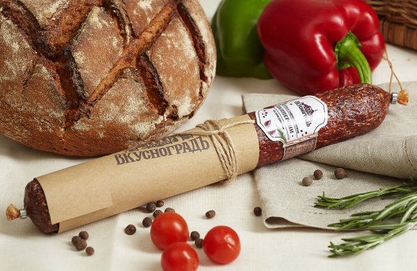 Колбаса в пергаменте