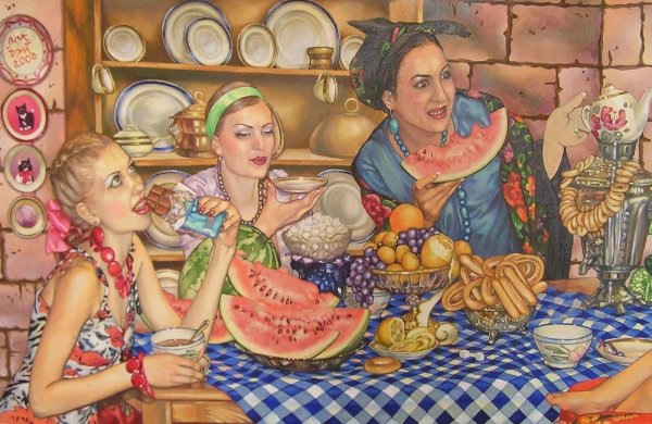 Художник еда