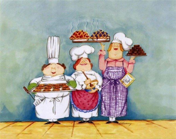 Открытка повару