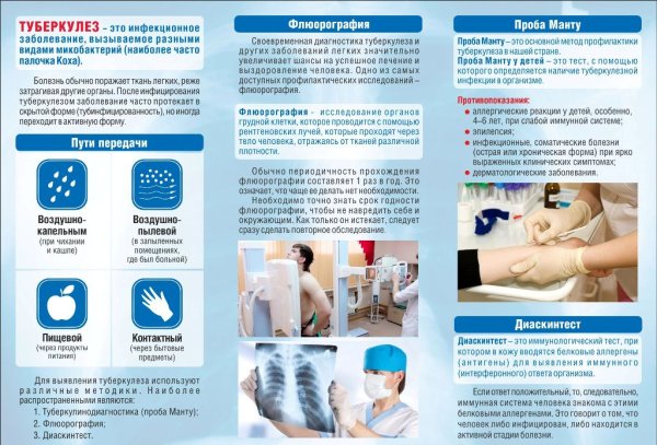 Брошюра профилактика туберкулеза