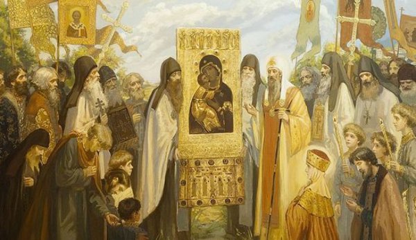 Сретение Владимирской иконы Божией матери