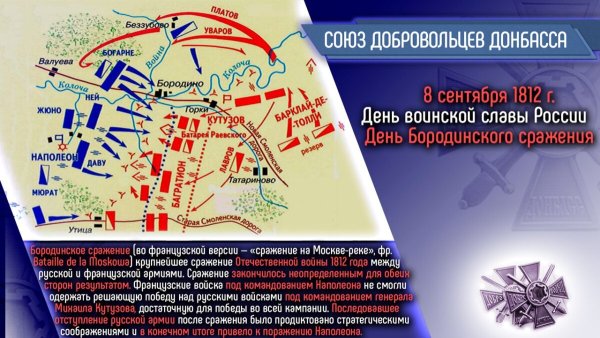 День воинской славы России 8 сентября 1812