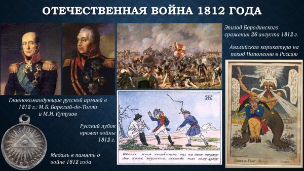 Конец Отечественной войны 1812 года