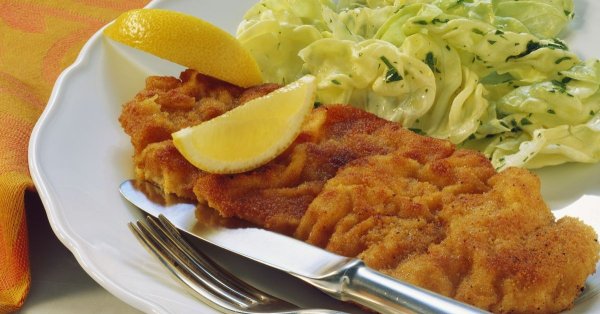 Венский шницель классический фото
