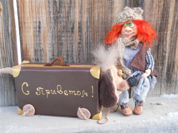 Прикольный чудачок