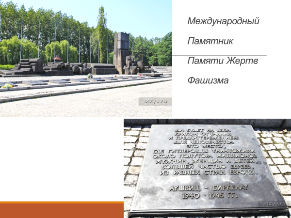 Аушвиц мемориал памяти жертв