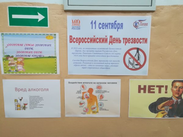 Всероссийский день трезвости и борьбы с алкоголизмом
