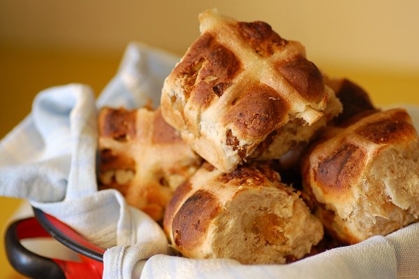 Крестовые булочки hot Cross buns