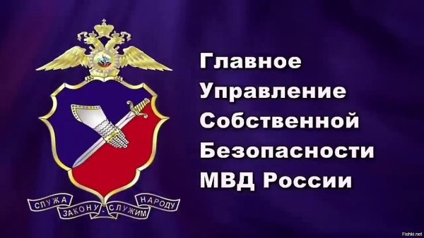 Управление собственной безопасности МВД