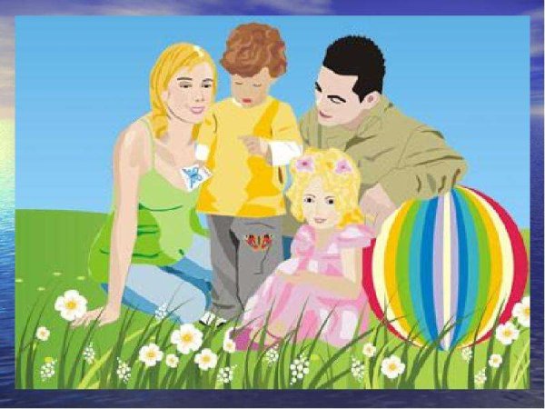 Рисование право на семью