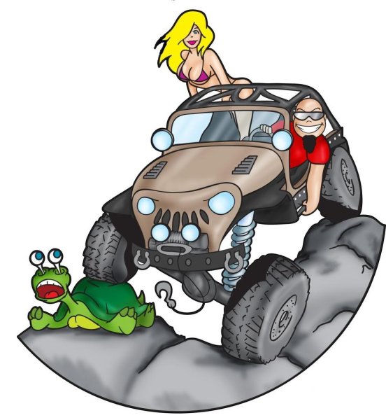 Веселый джип