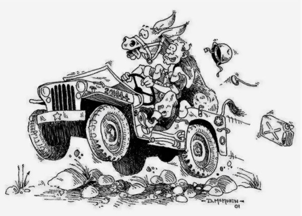 Карикатуры на внедорожники