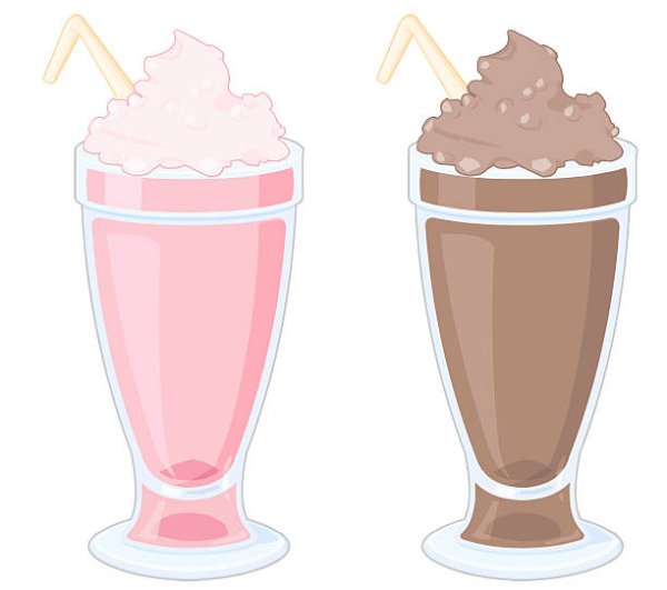 Шоколадный коктейль рисунок карандашом