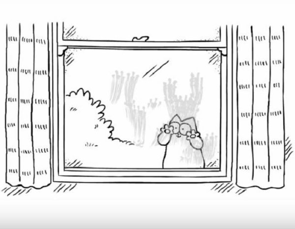 Вид из окна раскраска