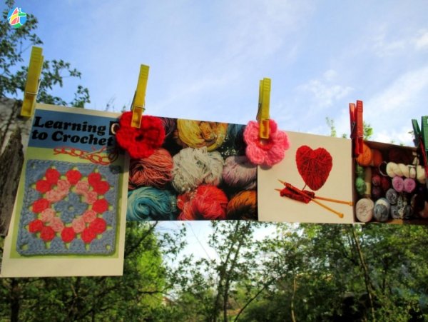 Всемирный день вязания на публике поделка