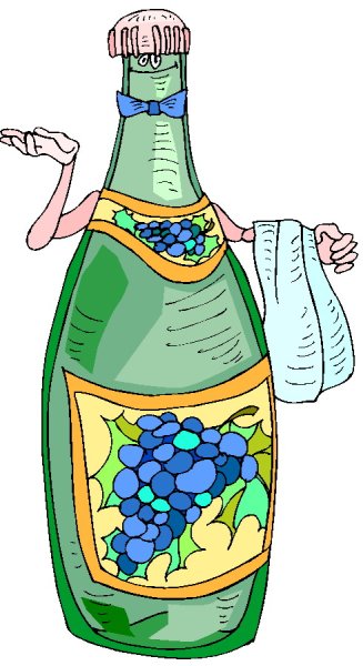 Анимированная бутылка