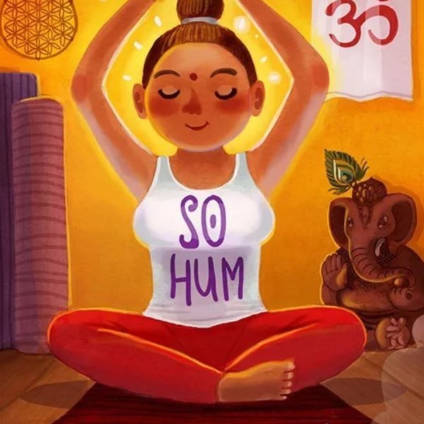 Йога смешные рисунки