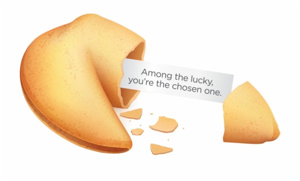 Печенье с предсказаниями макет