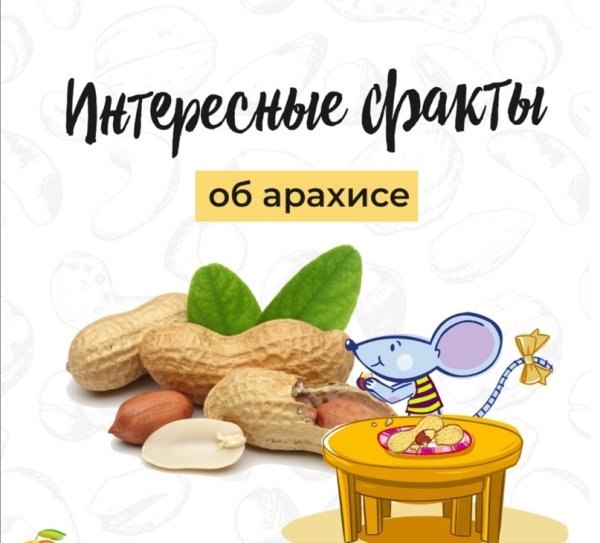 Арахис интересные факты