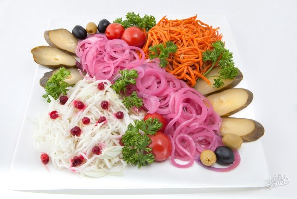 Соленья на праздничный стол