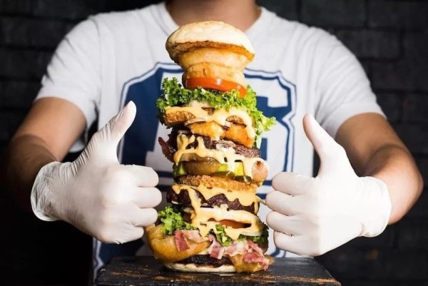 Самый большой бургер