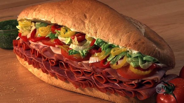 Гигантский сэндвич