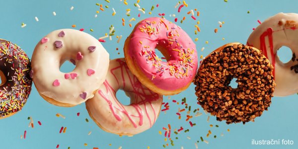 Пончики фон