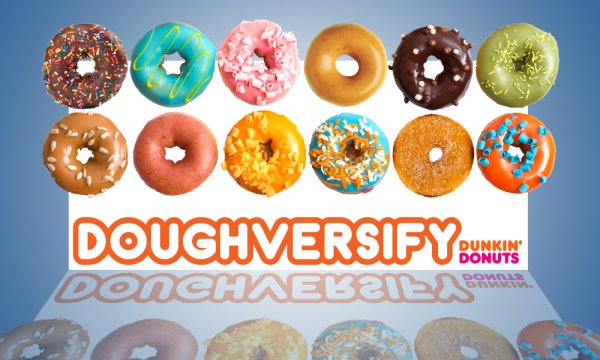 Реклама пончиков