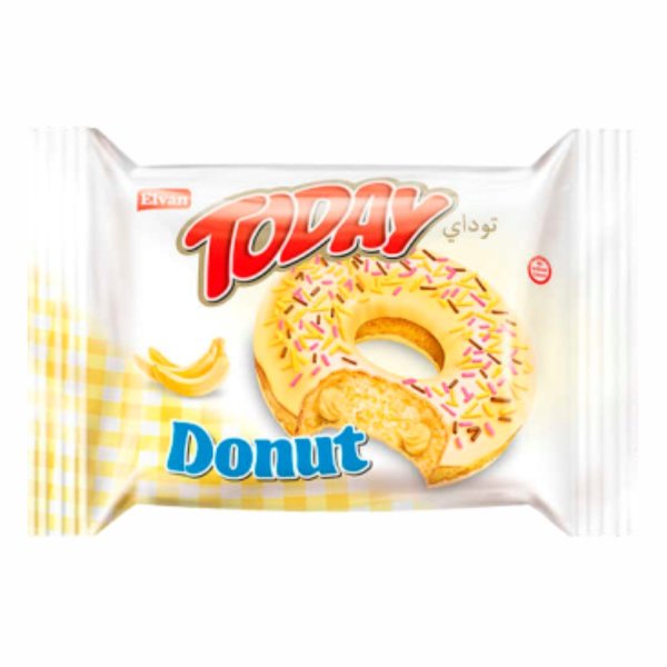 Пончики today Donut Banana 50гр 1/24