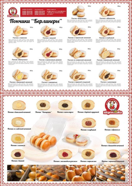 Ассортимент мелкоштучных изделий