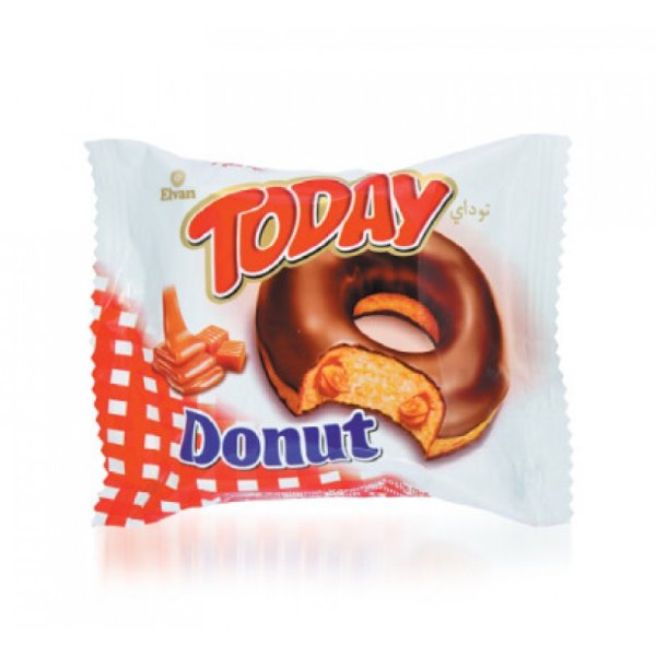 Пончик Donut today карамель 50 гр