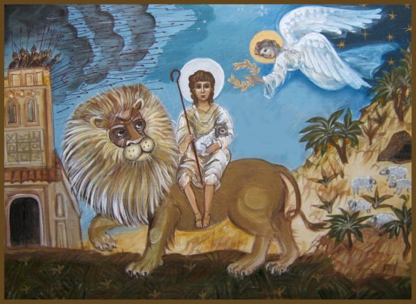 Святой мученик Мамант икона