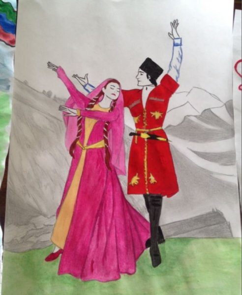 Дагестан рисунок